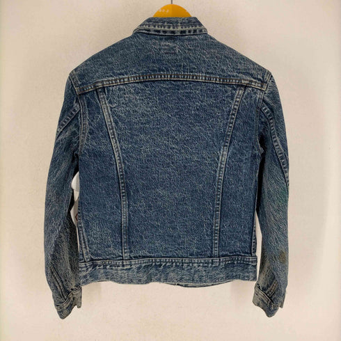 リー Lee 80S~ MADE IN USA ケミカルウォッシュデニムトラッカージャケット レディース 6