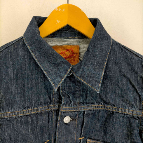 ドゥニーム Denime 2ND TYPE デニムトラッカージャケット メンズ US:38