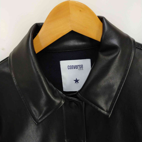 コンバース トウキョウ CONVERSE TOKYO ECO-LEATHER CPO JACKET レディース