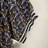ポールスミス Paul Smith ボーダーフラワー切替半袖Tシャツワンピース レディース import:M