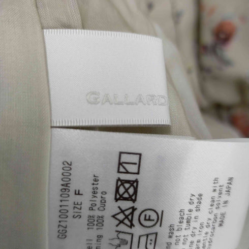 ガリャルダガランテ GALLARDAGALANTE ボタニカルワンピース レディース FREE