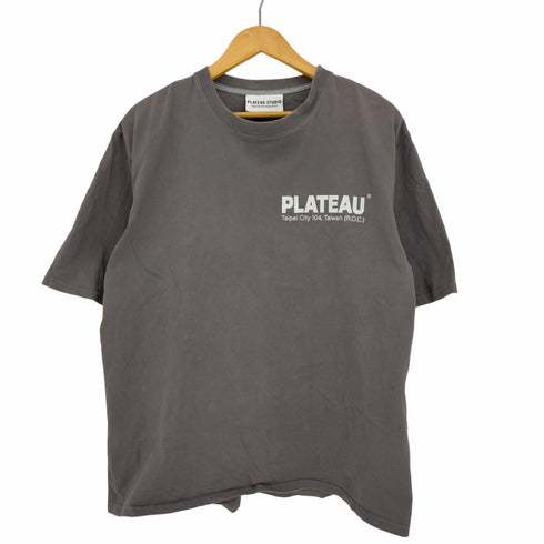 プラテールスタジオ PLATEAU STUDIO 両面プリント クルーネックTシャツ メンズ JPN:3