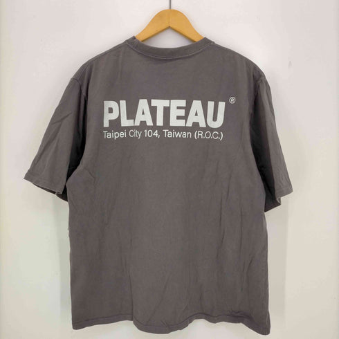 プラテールスタジオ PLATEAU STUDIO 両面プリント クルーネックTシャツ メンズ JPN:3