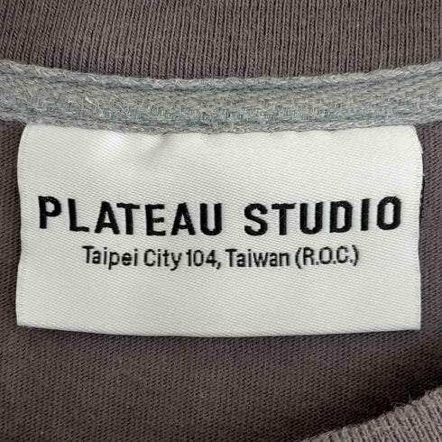 プラテールスタジオ PLATEAU STUDIO 両面プリント クルーネックTシャツ メンズ JPN:3