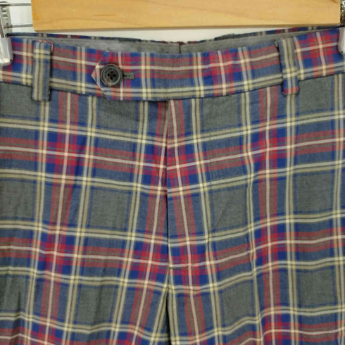ブルックスブラザーズ BROOKS BROTHERS チェックテーパードスラックス メンズ W30