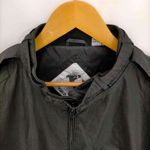WORLD TRAVEL CLUB ボックスシルエット ジップアップブルゾン メンズ import:XL
