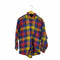 ギャップ Gap 90-00S クレイジーチェック 長袖ネルシャツ メンズ import:L