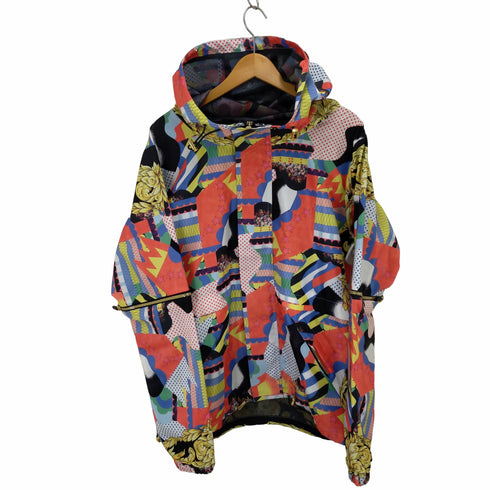 ドレスキャンプ DRESS CAMP 総柄ナイロンジャケット レディース 46