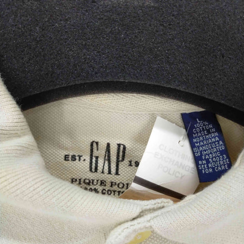 ギャップ Gap 00S 鹿の子ポロ OLD メンズ import:L