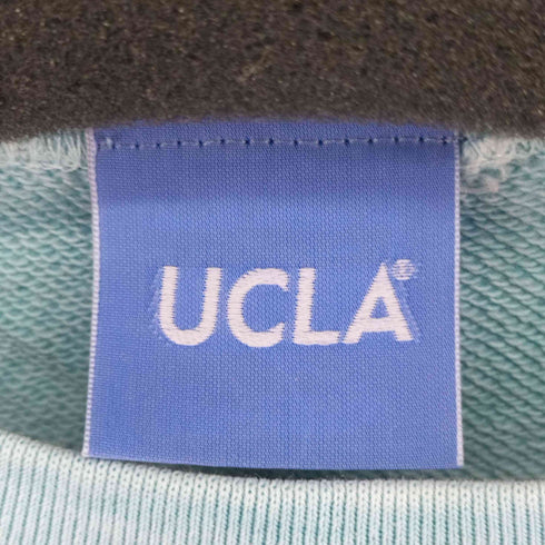 ユーシーエルエー UCLA 両面プリント ナンバリング ガーメントダイスウェット レディース FREE