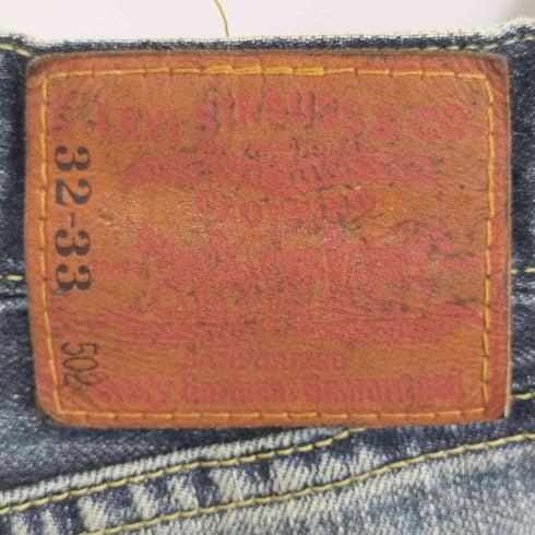リーバイス Levis 502 ストレートデニムパンツ メンズ 32
