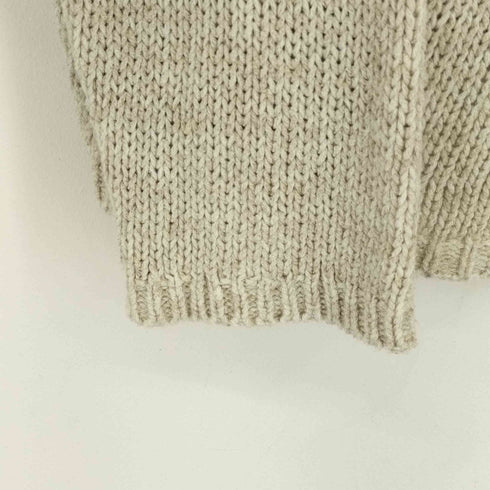 ザラ ZARA アクリルリネン Uネックニット レディース JPN:M