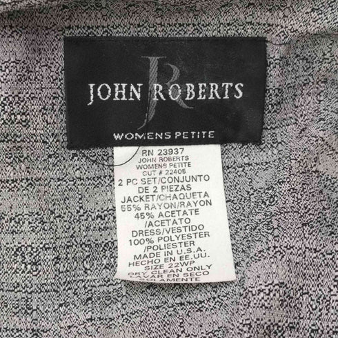 ジョンロバーツ JOHN ROBERTS USA製 ガウン ジャケット レディース 22WP