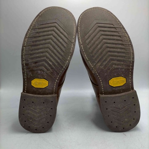 ピストレロ PISTOLERO メキシコ製 Uチップ 7ホール レザー ブーツ Vibramソール メンズ