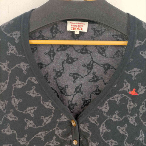 ヴィヴィアン ウェストウッド レッド レーベルチョイス VivienneWestwoodRedLabel CHOICE オーブ モノグラム カーディガン レディース 1