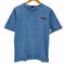 パタゴニア patagonia 90S USA製 雪無しタグ バックプリントイラスト クルーネック半袖Tシャツ メンズ import:M
