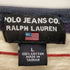 ポロジーンズカンパニーラルフローレン POLO JEANS COMPANY RALPH LAUREN 刺繍ロゴ ボーダー柄 クルーネックTシャツ メンズ import:L