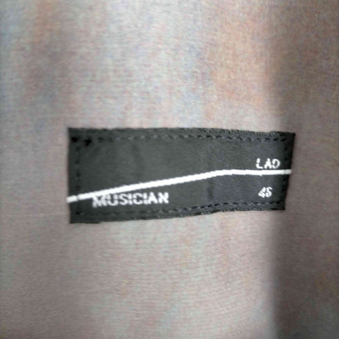 ラッドミュージシャン LAD MUSICIAN OPEN COLLAR SHIRT メンズ 46