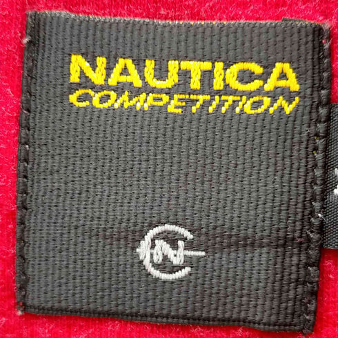 ノーティカコンプレッション NAUTICA COMPETITION フロントデザイン リフレクター クルーネック半袖Tシャツ メンズ import:XXL