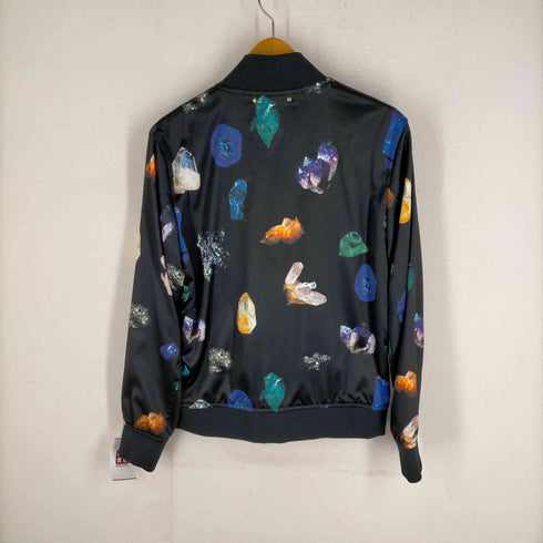 ポールスミス Paul Smith 裏地マルチボーダーリブ鉱石柄ブルゾン PRECIOUS STONES PRINT BULOUSON メンズ JPN:L