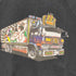 THE-ROTAR.COM ヘビーオンス 歌舞伎 トラック 和柄 ラグラン Tシャツ メンズ import:M