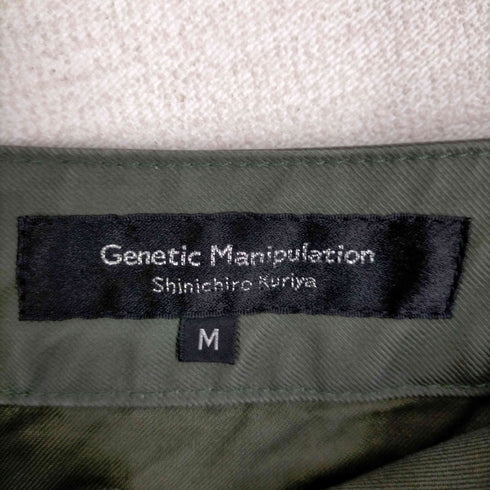 ジェネティックマニュピュレイション Genetic Manipulation コーティング加工デザインカーゴパンツ メンズ JPN:S