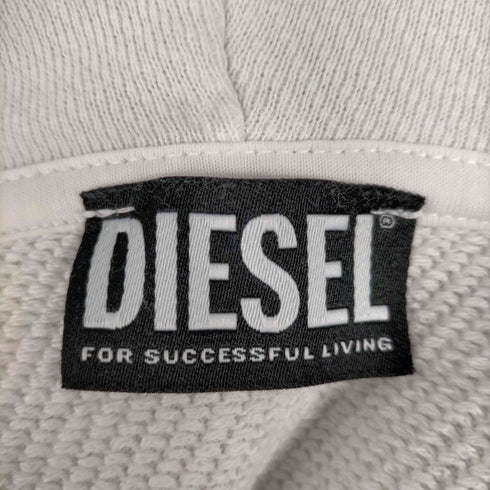 ディーゼル DIESEL フロントプリントプルオーバーパーカー メンズ JPN:M