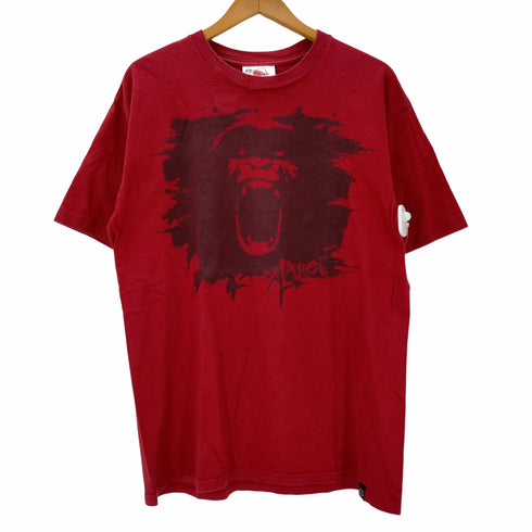エクストララージ X-LARGE USA製 ゴリラ プリント クルーネック 半袖Tシャツ メンズ JPN:L