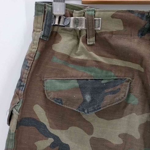 ユーエスアーミー US ARMY 85年製 カモフラ 迷彩柄 リメイク カーゴパンツ メンズ 31×35