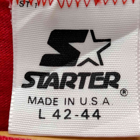 スターター STARTER USA製 BILL ELLIOTT レーシング プリント クルーネック半袖Tシャツ メンズ import:L
