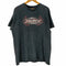 PIERCE 両面プリント クルーネック半袖Tシャツ メンズ