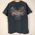 PIERCE 両面プリント クルーネック半袖Tシャツ メンズ