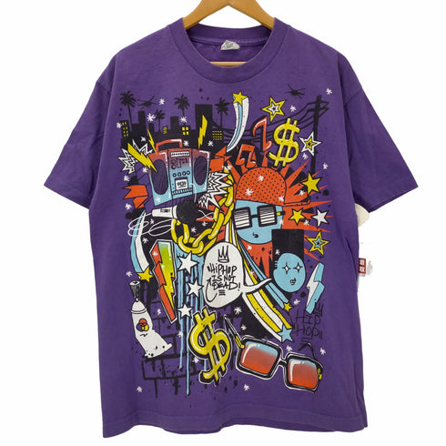 アルスタイルアパレルアクティブウェアー ALSTYLE APPAREL & ACTIVEWEAR HIPHOPプリント クルーネック半袖Tシャツ メンズ