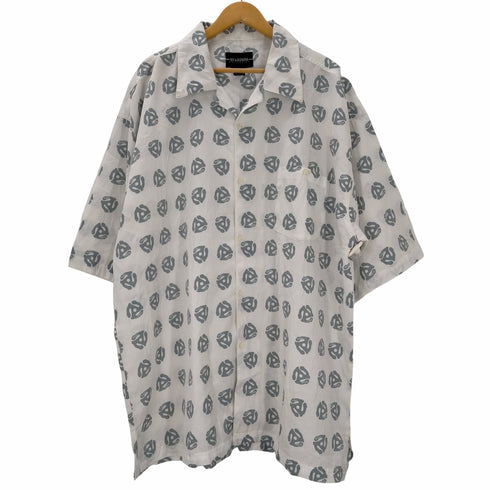 STARDOM COLLECTION ロシア製 B系 ビッグサイズ 開襟 総柄 半袖シャツ メンズ 3XL