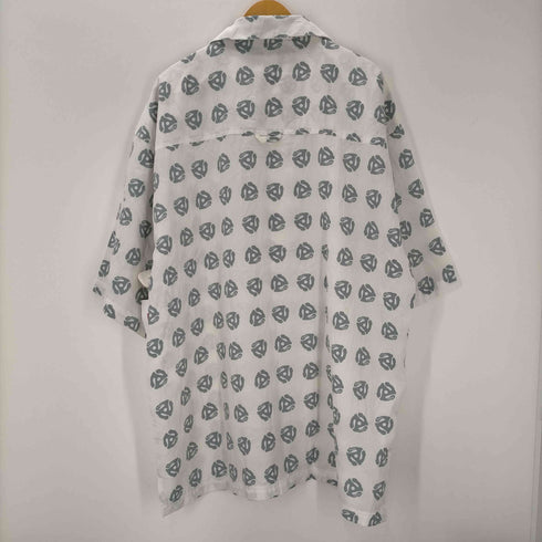 STARDOM COLLECTION ロシア製 B系 ビッグサイズ 開襟 総柄 半袖シャツ メンズ 3XL