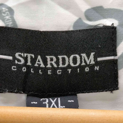 STARDOM COLLECTION ロシア製 B系 ビッグサイズ 開襟 総柄 半袖シャツ メンズ 3XL