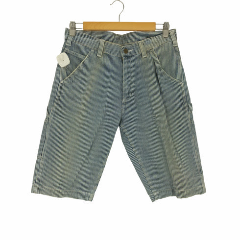 カーハート Carhartt ヒッコリーストライプ ワーク ショートパンツ メンズ 30