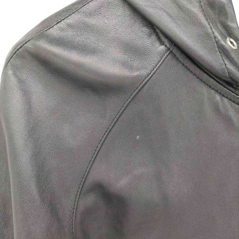 ビューティーアンドユースユナイテッドアローズ BEAUTY & YOUTH UNITED ARROWS ラムレザー フーデッド シングル ライダース ジャケット レディース JPN:M