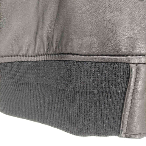 ビューティーアンドユースユナイテッドアローズ BEAUTY & YOUTH UNITED ARROWS ラムレザー フーデッド シングル ライダース ジャケット レディース JPN:M