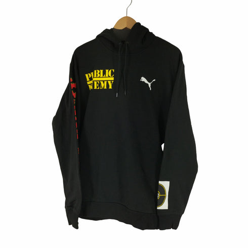 プーマ PUMA ×public enemy ラバープリントフーディー メンズ import:L