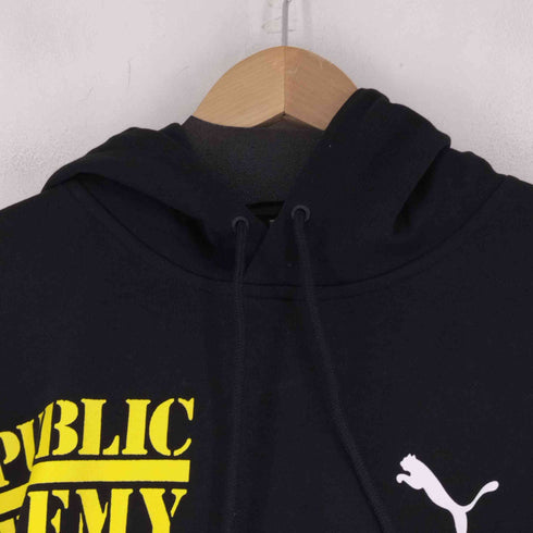 プーマ PUMA ×public enemy ラバープリントフーディー メンズ import:L