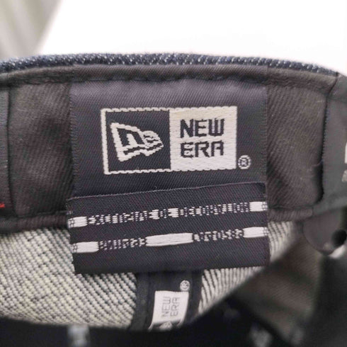 ニューエラ NEW ERA LA 刺繍 6パネルデニムべースボールキャップ メンズ 7 3/4