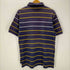 ポロスポーツラルフローレン POLO SPORT RALPH LAUREN 90S ロゴ刺繍 ボーダー柄 半袖ポロシャツ メンズ import:L