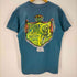 ヘフト HEF-T USA製 PEEK A BOO 両面プリントデザイン クルーネック半袖Tシャツ メンズ import:L