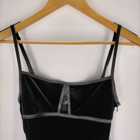 ザラ ZARA ベロアキャミドレス レディース JPN:XS