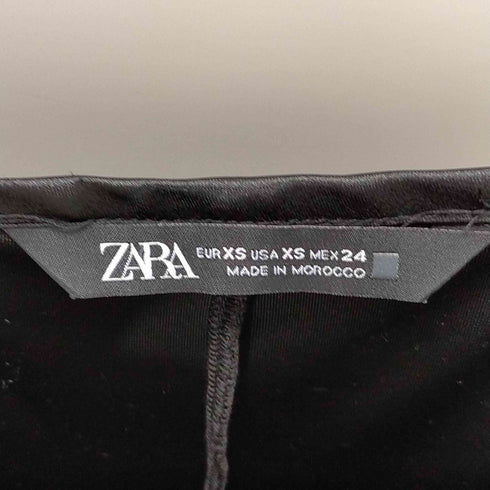 ザラ ZARA ベロアキャミドレス レディース JPN:XS