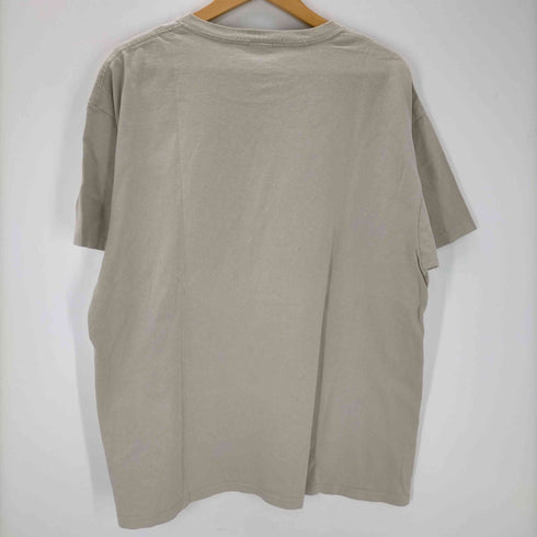 Smithsonian Institution 狼 アニマルデザイン クルーネック半袖Tシャツ メンズ import:XL