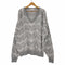 ロンドンフォグ LONDON FOG USA製 Vネック 総柄 ニット メンズ import:XXL