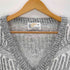 ロンドンフォグ LONDON FOG USA製 Vネック 総柄 ニット メンズ import:XXL