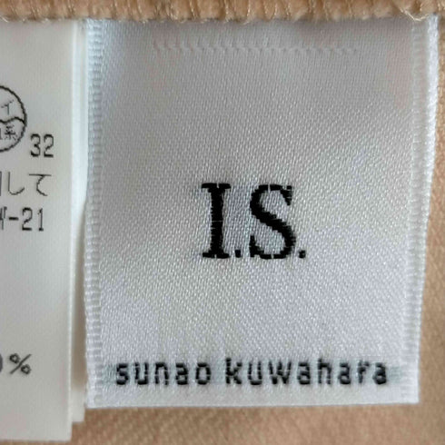 アイエススナオクワハラ I.S. sunao kuwahara スウェードライクスカート レディース JPN:M
